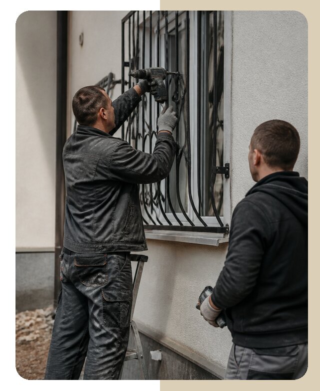 Установка наружных решеток в Новоуральске от 5002 р. | Дверной